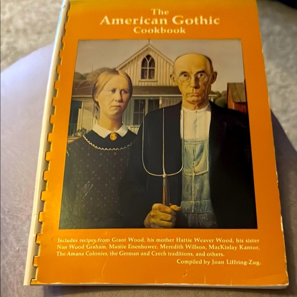 The American Gothic Cookbook Spiral bound GUC Rare 1979 - Picture 1 of 7